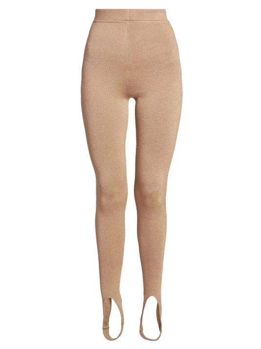 Saint Laurent Silk-Blend Stirrup Leggings 3 Saint Laurent Silk-Blend Stirrup Leggings