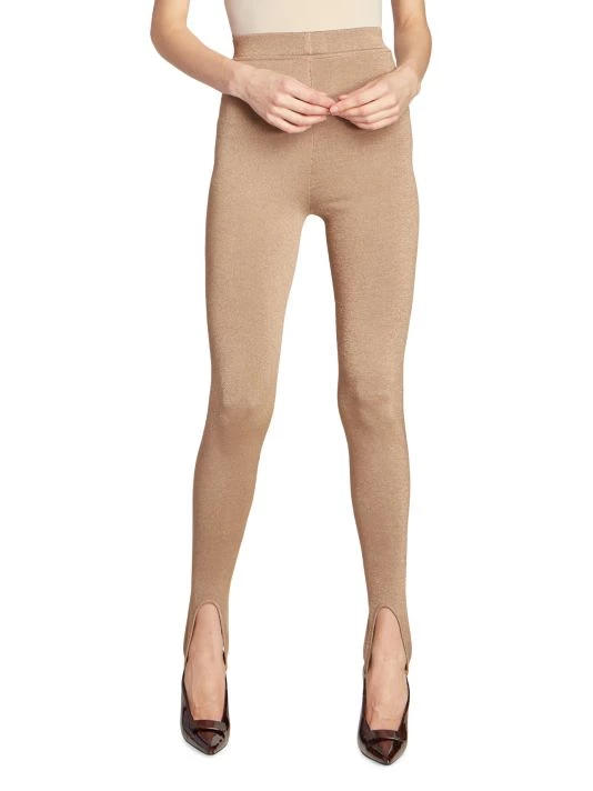 Saint Laurent Silk-Blend Stirrup Leggings 5 Saint Laurent Silk-Blend Stirrup Leggings - Image 3