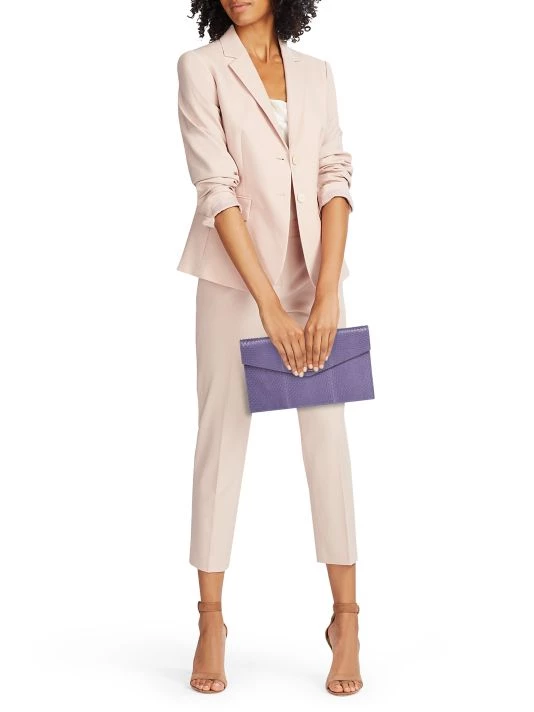 Saint Laurent Medium Python Envelope Pouch 4 Saint Laurent Medium Python Envelope Pouch - Image 2