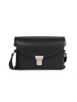 Saint Laurent Small Sac Boites Leather Crossbody Bag