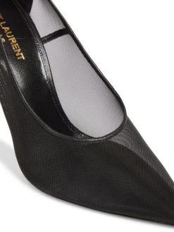 Saint Laurent Sihana Mesh Stiletto Pumps -Saint Laurent Sales Store unnamed file 1048