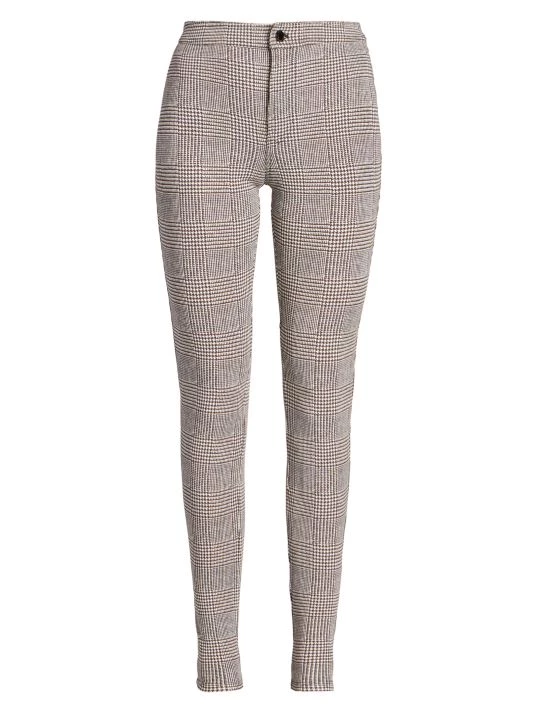 Saint Laurent Glen Check Skinny Trousers 3 Saint Laurent Glen Check Skinny Trousers