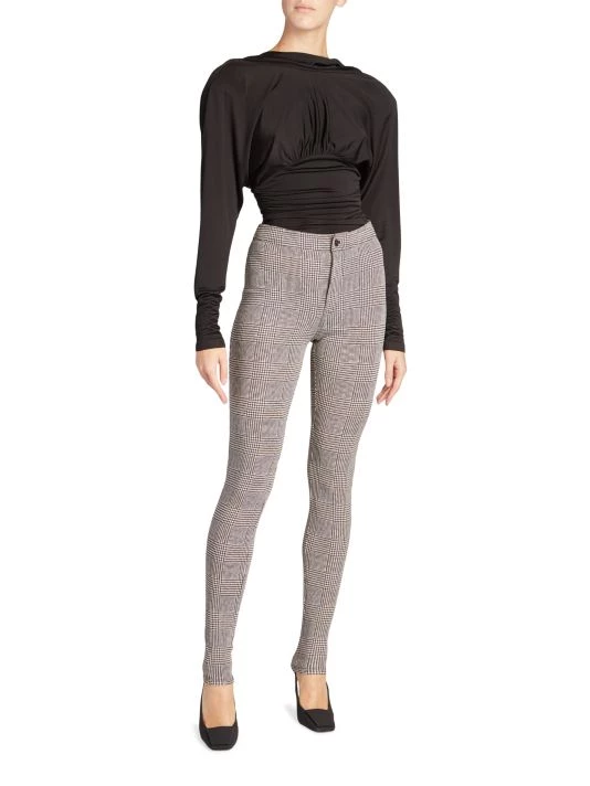 Saint Laurent Glen Check Skinny Trousers 4 Saint Laurent Glen Check Skinny Trousers - Image 2