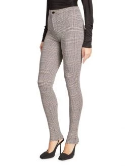 Saint Laurent Glen Check Skinny Trousers 11 Saint Laurent Glen Check Skinny Trousers -Saint Laurent Sales Store unnamed file 1058