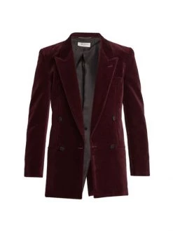 Saint Laurent Two-Button Double-Breasted Blazer For Men