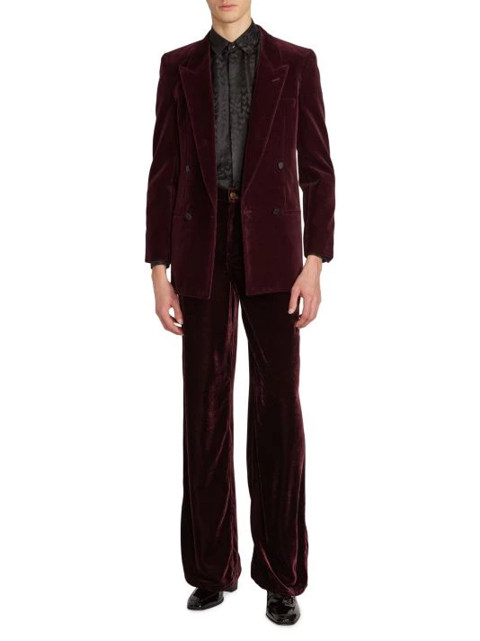 Saint Laurent Two-Button Double-Breasted Blazer For Men 4 Saint Laurent Two-Button Double-Breasted Blazer For Men - Image 2