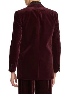 Saint Laurent Two-Button Double-Breasted Blazer For Men 12 Saint Laurent Two-Button Double-Breasted Blazer For Men -Saint Laurent Sales Store unnamed file 1083