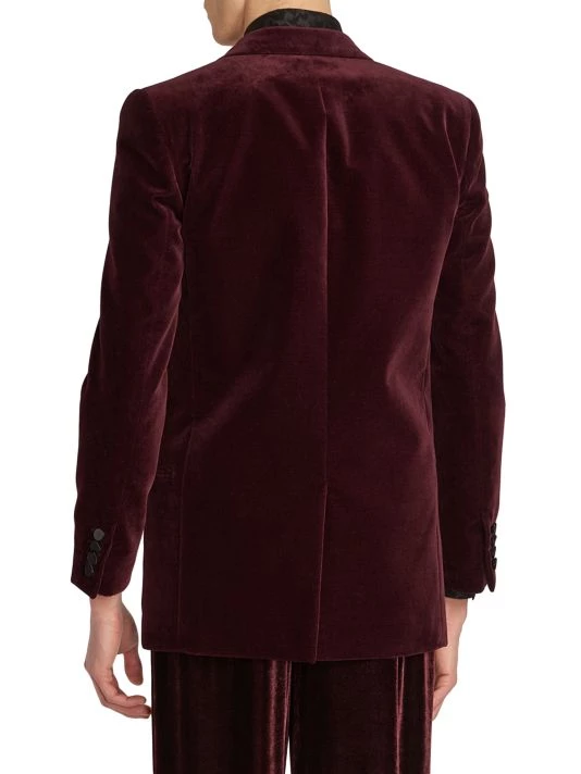 Saint Laurent Two-Button Double-Breasted Blazer For Men 7 Saint Laurent Two-Button Double-Breasted Blazer For Men - Image 5