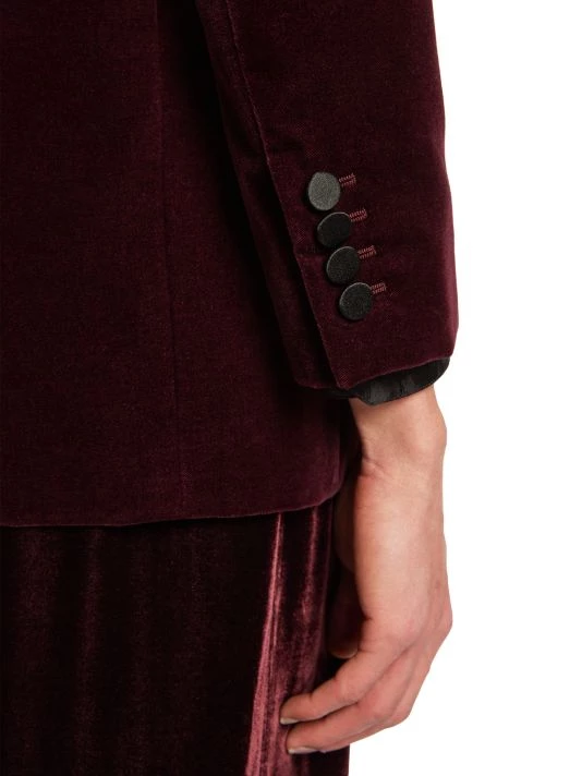 Saint Laurent Two-Button Double-Breasted Blazer For Men 8 Saint Laurent Two-Button Double-Breasted Blazer For Men - Image 6