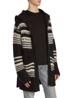 Saint Laurent Baja Mohair-Blend Sweater For Men -Saint Laurent Sales Store unnamed file 1094