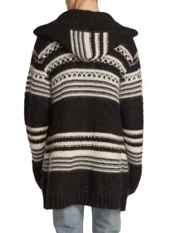 Saint Laurent Baja Mohair-Blend Sweater For Men -Saint Laurent Sales Store unnamed file 1095