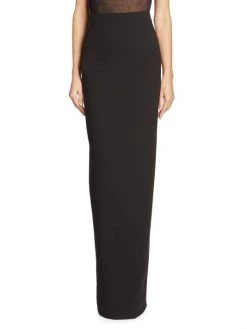 Saint Laurent Wool Double Sable Maxi-Skirt 10 Saint Laurent Wool Double Sable Maxi-Skirt -Saint Laurent Sales Store unnamed file 1103