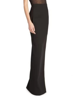 Saint Laurent Wool Double Sable Maxi-Skirt 11 Saint Laurent Wool Double Sable Maxi-Skirt -Saint Laurent Sales Store unnamed file 1104