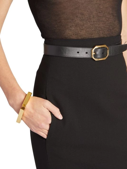 Saint Laurent Wool Double Sable Maxi-Skirt 8 Saint Laurent Wool Double Sable Maxi-Skirt - Image 6