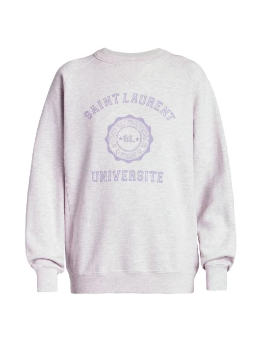 Saint Laurent Collegiate Logo Sweatshirt 3 Saint Laurent Collegiate Logo Sweatshirt