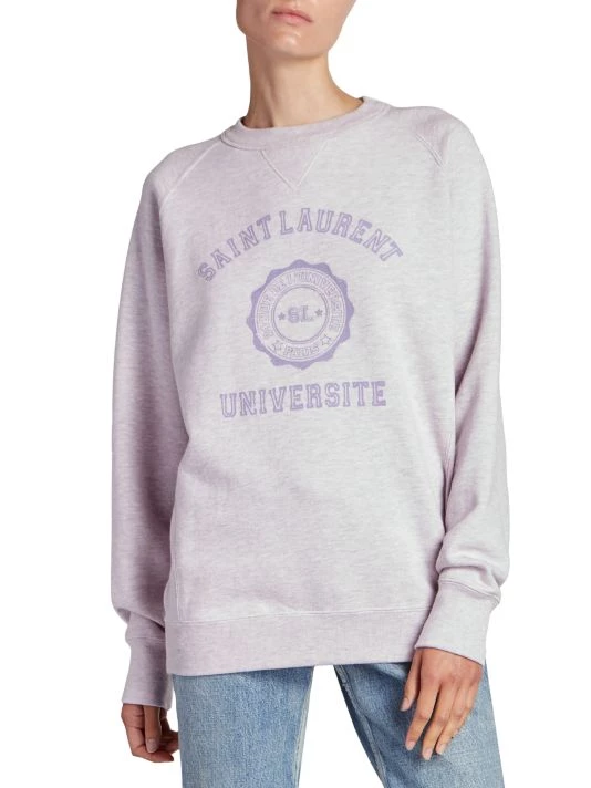 Saint Laurent Collegiate Logo Sweatshirt 5 Saint Laurent Collegiate Logo Sweatshirt - Image 3