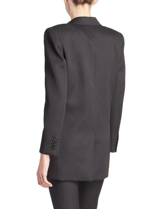 Saint Laurent Single-Breasted Virgin Wool Jacket 7 Saint Laurent Single-Breasted Virgin Wool Jacket - Image 5