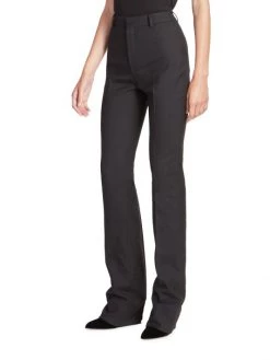 Saint Laurent Wool Slim-Straight Pants -Saint Laurent Sales Store unnamed file 1133