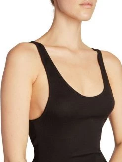 Saint Laurent Silk-Blend Tank Midi-Dress -Saint Laurent Sales Store unnamed file 1198