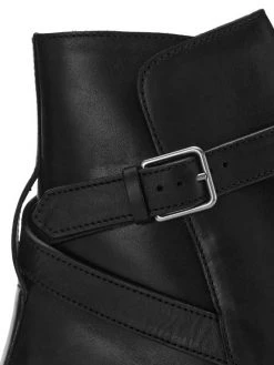 Saint Laurent Wyatt Leather Ankle Boots For Men -Saint Laurent Sales Store unnamed file 1214