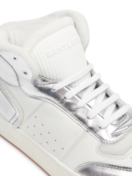 Saint Laurent SL/80 High-Top Sneakers For Men 8 Saint Laurent SL/80 High-Top Sneakers For Men - Image 6