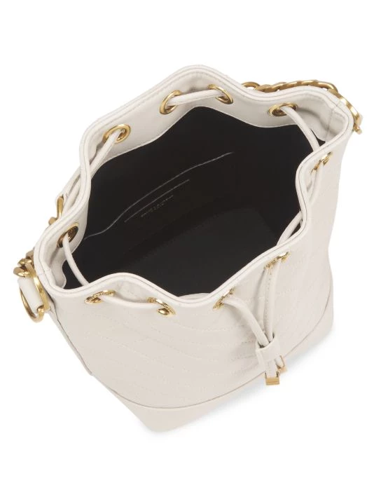 Saint Laurent Quilted Leather Bucket Bag Nero 6 Saint Laurent Quilted Leather Bucket Bag Nero - Image 4