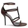 Saint Laurent Cassandra Strappy Leather Logo Sandals -Saint Laurent Sales Store unnamed file 1309