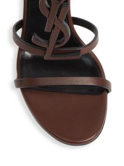 Saint Laurent Cassandra Strappy Leather Logo Sandals 11 Saint Laurent Cassandra Strappy Leather Logo Sandals -Saint Laurent Sales Store unnamed file 1312