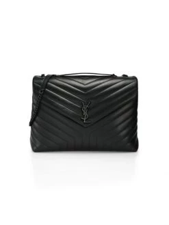 Saint Laurent Large Loulou Matelassé Leather Shoulder Bag
