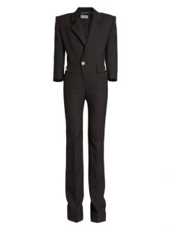 Saint Laurent Wool Suit Jumpsuit