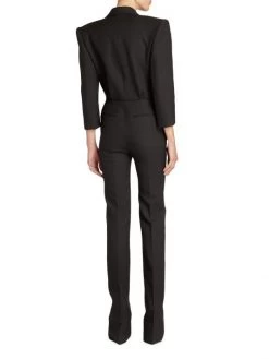 Saint Laurent Wool Suit Jumpsuit -Saint Laurent Sales Store unnamed file 1355