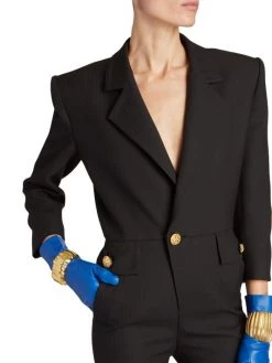 Saint Laurent Wool Suit Jumpsuit -Saint Laurent Sales Store unnamed file 1356