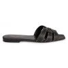 Saint Laurent Tribute Studded Flat Leather Sandals Nero Base Off White 1 Saint Laurent Tribute Studded Flat Leather Sandals Nero Base Off White -Saint Laurent Sales Store unnamed file 1369