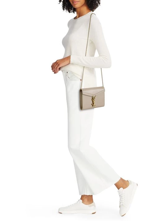 Saint Laurent Cassandra Leather Wallet-On-Chain 4 Saint Laurent Cassandra Leather Wallet-On-Chain - Image 2