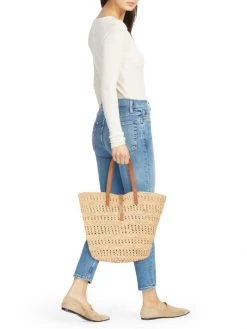 Saint Laurent Medium Panier Raffia Tote Natural Multi 8 Saint Laurent Medium Panier Raffia Tote Natural Multi -Saint Laurent Sales Store unnamed file 1436