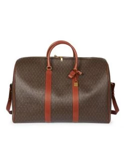 Saint Laurent Logo-Print Duffel Bag For Men