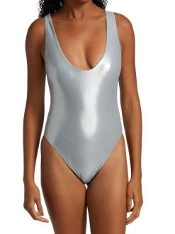 Saint Laurent Metallic Bodysuit -Saint Laurent Sales Store unnamed file 1473