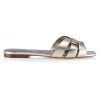 Saint Laurent Tribute Metallic Leather Slides 1 Saint Laurent Tribute Metallic Leather Slides -Saint Laurent Sales Store unnamed file 1480