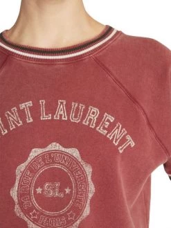 Saint Laurent University Logo T-Shirt -Saint Laurent Sales Store unnamed file 1499
