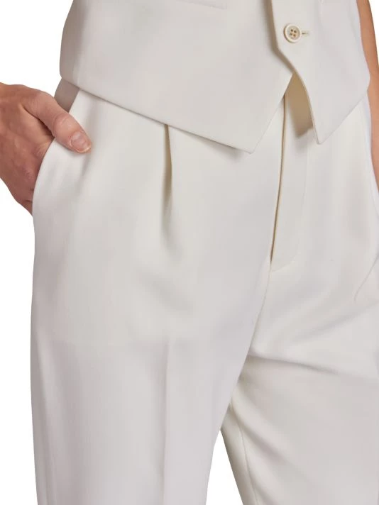 Saint Laurent Wool Flat Front Trousers 8 Saint Laurent Wool Flat Front Trousers - Image 6