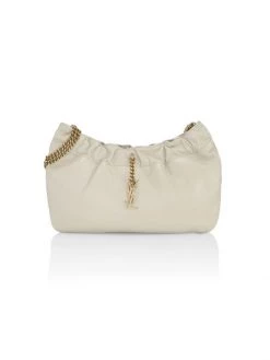 Saint Laurent Pacpac Leather Hobo Bag