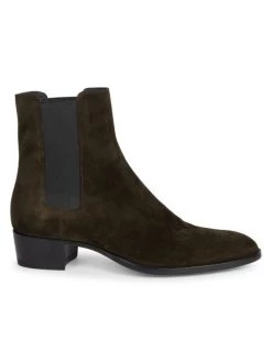 Saint Laurent Wyatt Chelsea Boots For Men