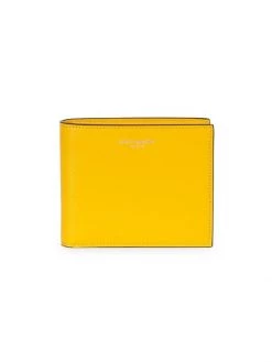 Saint Laurent Leather Logo Bifold Wallet For Men Yellow -Saint Laurent Sales Store unnamed file 1530