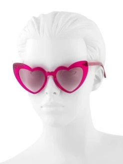 Saint Laurent Lou Lou 54MM Heart-Shaped Sunglasses 9 Saint Laurent Lou Lou 54MM Heart-Shaped Sunglasses -Saint Laurent Sales Store unnamed file 1548