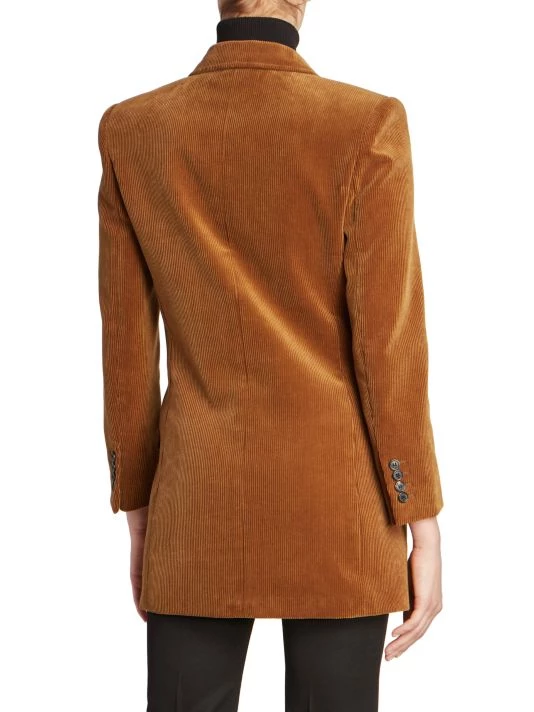 Saint Laurent Corduroy Fitted Jacket 7 Saint Laurent Corduroy Fitted Jacket - Image 5