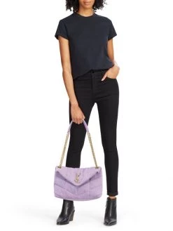 Saint Laurent Small Denim Puffer Shoulder Bag 8 Saint Laurent Small Denim Puffer Shoulder Bag -Saint Laurent Sales Store unnamed file 1605