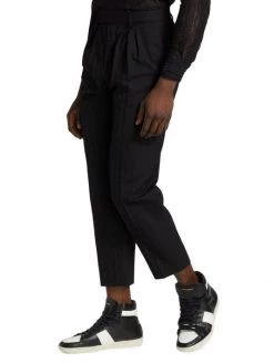 Saint Laurent High-Rise Wool Trousers For Men 12 Saint Laurent High-Rise Wool Trousers For Men -Saint Laurent Sales Store unnamed file 1618