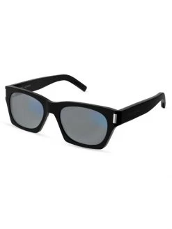 Saint Laurent Acetate 54MM Rectangular Sunglasses For Men