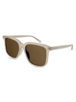 Saint Laurent Acetate 56MM Square Sunglasses For Men
