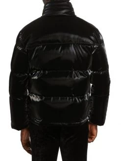 Saint Laurent Doudoune Glossy Puffer Jacket For Men -Saint Laurent Sales Store unnamed file 1657